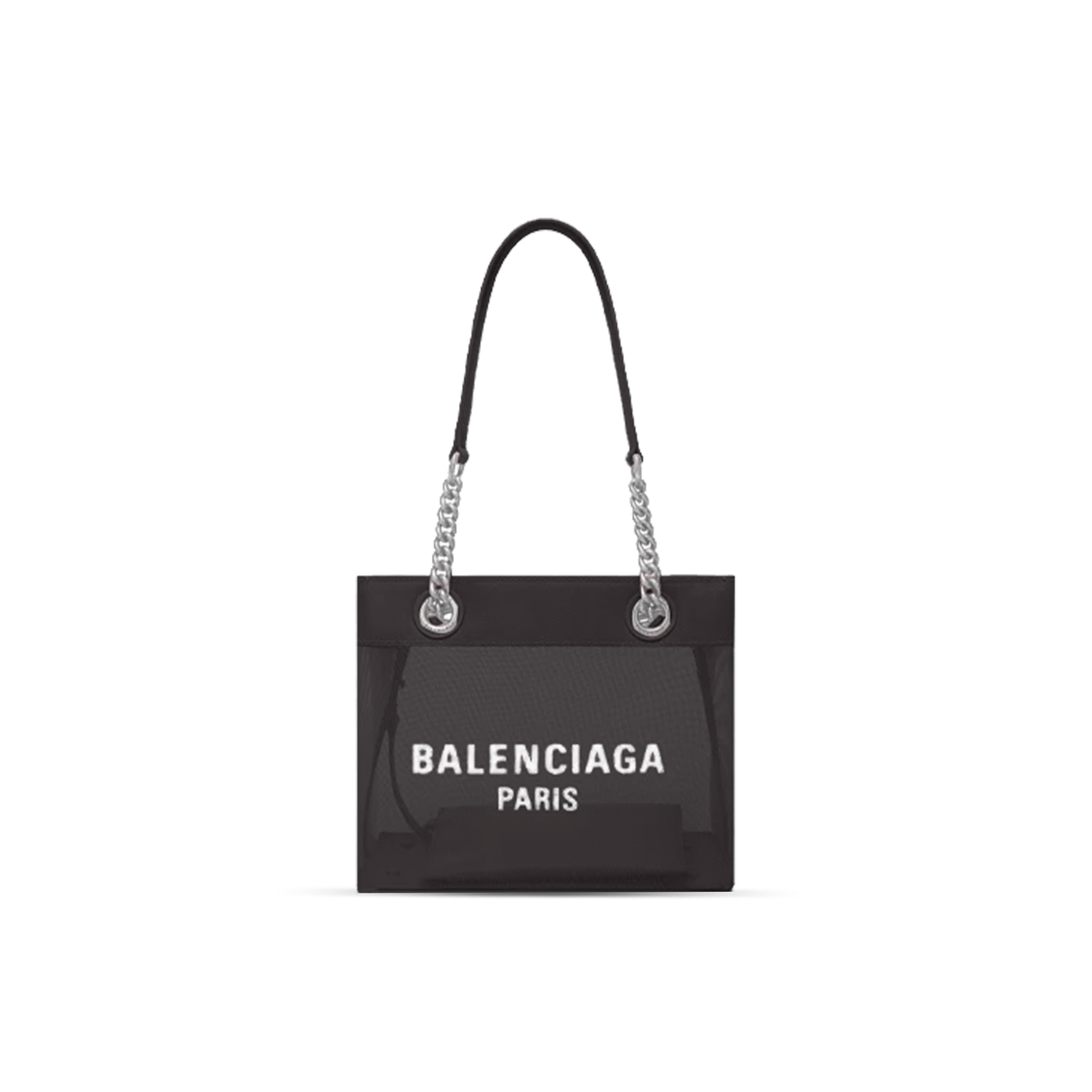 BALENCIAGA WOMEN'S DUTY FREE TOTE BAG SMALL IN BLACK 7416032AADB4590 (22.9*18.8*10.9cm)
